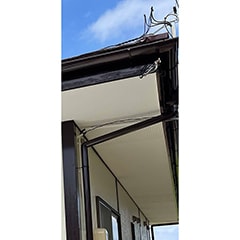 軒天・破風板・雨樋の事例、アフターの写真
