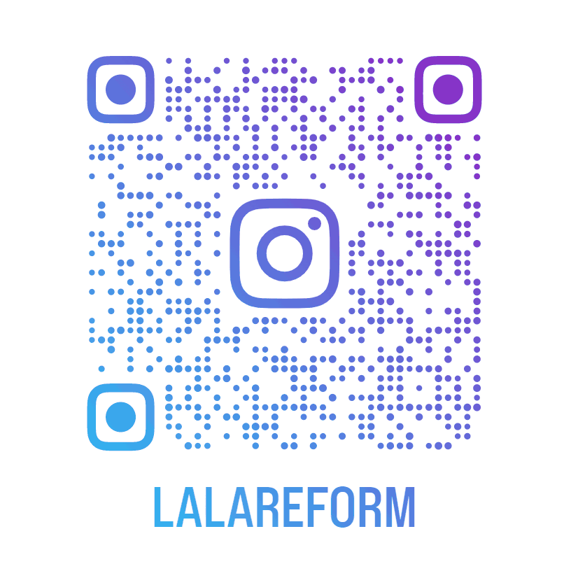 Instagram QRコード @lalareform
